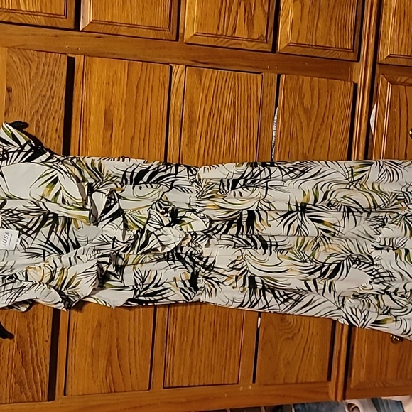 Misa Los Angeles Palm Print Dress - Picture 2 of 7